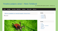 Desktop Screenshot of podpora-zdravi.cz