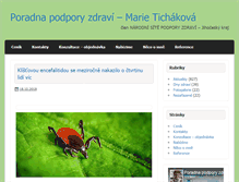 Tablet Screenshot of podpora-zdravi.cz